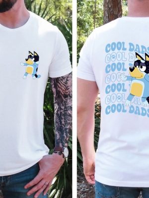 Bluey Cool Dad Club Shirt Bandit Cool Dad Club Shirt Bluey Bandit Shirt Dad Birthday Gift Dad Bluey Shirt Bluey Family Shirt Unique revetee 4