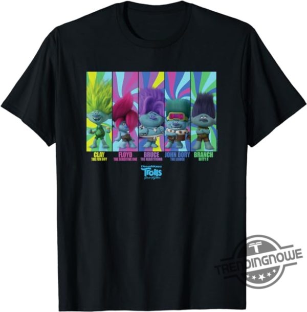Brozone Shirt Dreamworks Trolls Band Together Brozone Band Members T Shirt trendingnowe 1