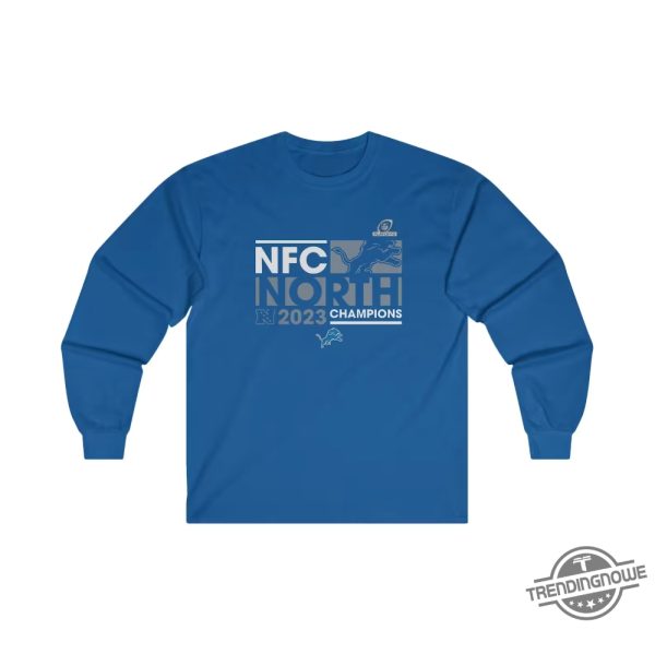 Detroit Lions Nfc North Champions Shirt Detroit Lions 2023 Nfc North Division Champions T Shirt Nfc North Champions Shirt trendingnowe 2