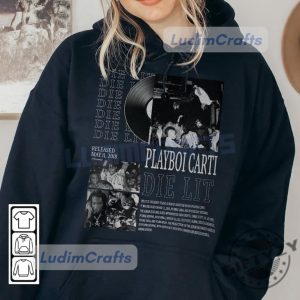 Playboi Carti Music Rap Shirt Dye Lit Album Tshirt Antagonist Tour 90S Vintage Sweatshirt Trendy Hoodie Playboi Carti Fan Merch giftyzy 5