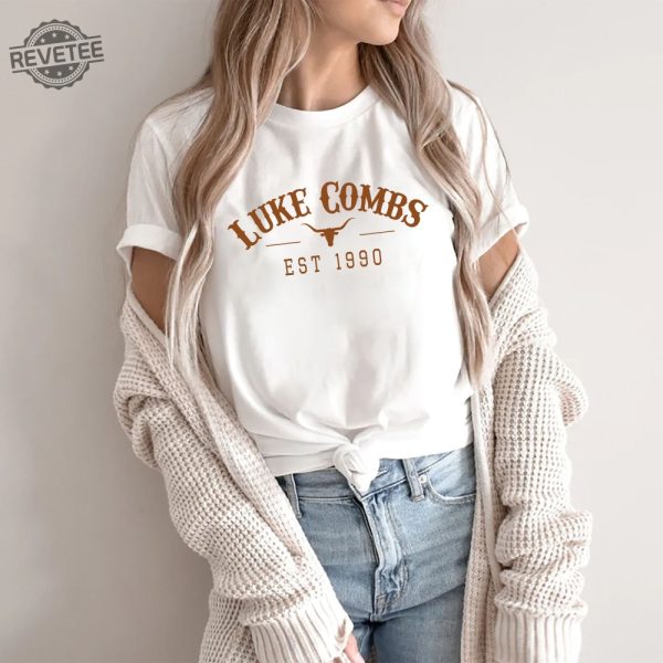 Luke Combs Est 1990 Unisex Sweatshirt T Shirt Hoodie Luke Combs Tour 2023 Merch Retro Luke Combs Bootleggers Fan Luke Combs Fans Gift Unique revetee 3