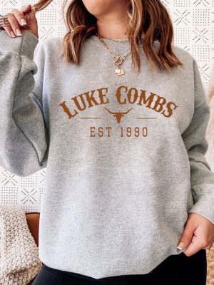 Luke Combs Est 1990 Unisex Sweatshirt T Shirt Hoodie Luke Combs Tour 2023 Merch Retro Luke Combs Bootleggers Fan Luke Combs Fans Gift Unique revetee 5