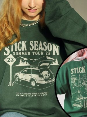 Vintage Stick Season Tour 2023 Sweatshirt Kahan Stick Season Tour 2023 Kahan Folk Pop Music Country Music Shirt Kahan Sweatshirt Unique revetee 2