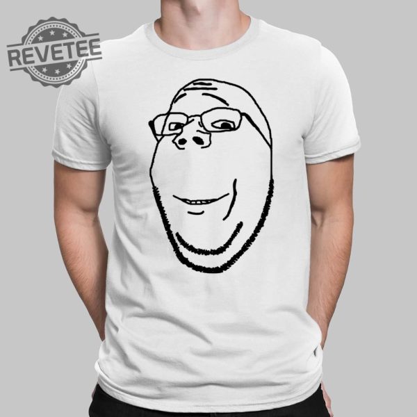 Smiling Wholesome Wojak Soyjak Shirt Smiling Wholesome Wojak Soyjak Hoodie Smiling Wholesome Wojak Soyjak Sweatshirt Unique revetee 1