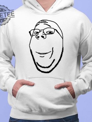 Smiling Wholesome Wojak Soyjak Shirt Smiling Wholesome Wojak Soyjak Hoodie Smiling Wholesome Wojak Soyjak Sweatshirt Unique revetee 2