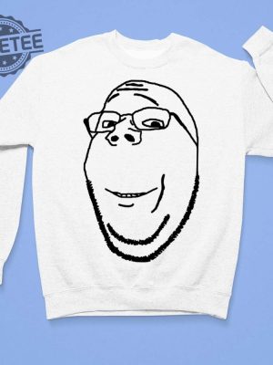 Smiling Wholesome Wojak Soyjak Shirt Smiling Wholesome Wojak Soyjak Hoodie Smiling Wholesome Wojak Soyjak Sweatshirt Unique revetee 3