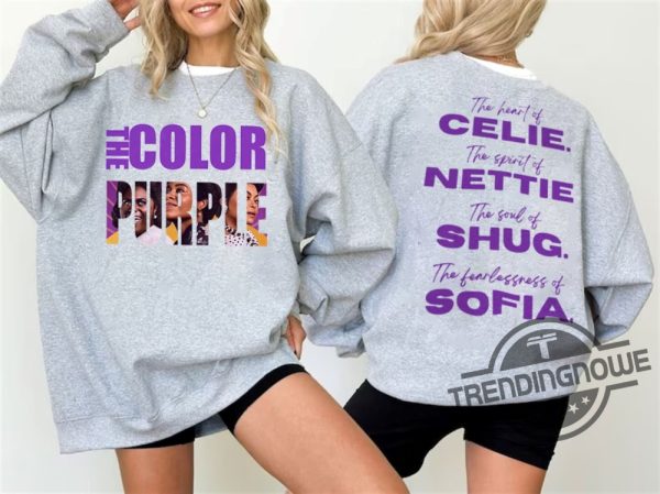 The Color Purple Musical 2023 Movie Shirt The Color Purple 2023 T Shirt Classic Movie Lover Gift Black Girl Magic Sweatshirt trendingnowe 3