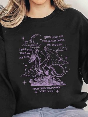 Long Live Sweatshirt Speak Now Sweatshirt I Had The Time Of My Life Fighting Dragons With You Shirt Eras Tour Shirt Gift For Fan Unique revetee 3 1