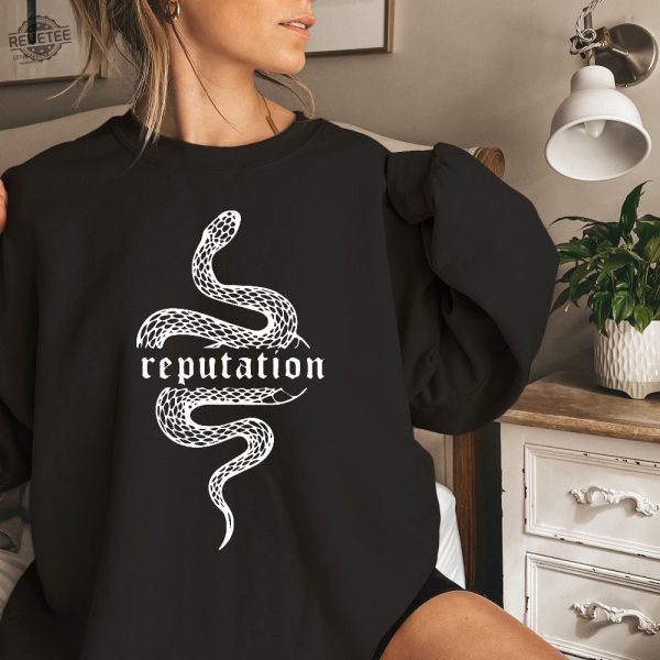 Vintage Reputation Snake Sweatshirt Reputation Snake Sweatshirt Reputation Album Sweatshirt Reputation Sweatshirt Rep Sweatshirt Unique revetee 3