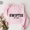Vintage Style Swiftie Sweatshirt Taylor Swift Est 1989 Fan Gift Christmas Gift For Women Unique revetee 1