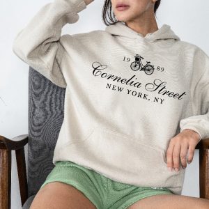 Cornelia Street Sweatshirt New York Sweatshirt Bike Floral Sweatshirt Album Sweatshirt Unique revetee 6