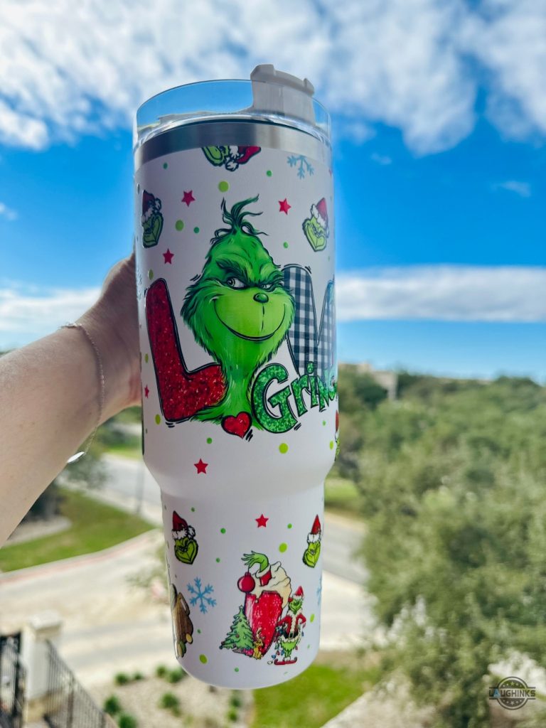 Grinch Stanley Cup 40Oz How The Grinch Stole Christmas Tumbler