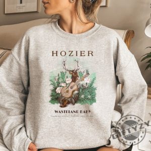 Retro Hozier Wasteland Baby Sweatshirt Hozier Tour Tshirt 2023 Vintage Hozier Hoodie Gift For Hozier Fan Unreal Unearth Hozier Album Shirt giftyzy 3