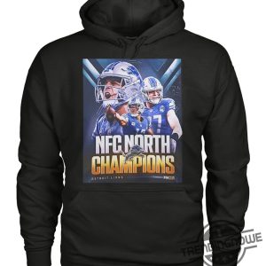 Detroit Lions 2023 Nfc North Division Champions Shirt Detroit Lions Nfc North Champions Shirt trendingnowe 3 1