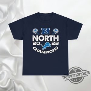 Lions Nfc North Champs Shirt Champions 2023 Detroit Shirt Detroit Lions Nfc North Champions Shirt trendingnowe 3