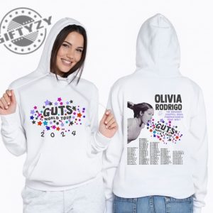 Guts Olivia World Tour Shirt Vintage Olivia Guts Tour Tshirt Rodrigo World Tour Concert Sweatshirt Olivia Guts Hoodie All Size Color Shirt giftyzy 4