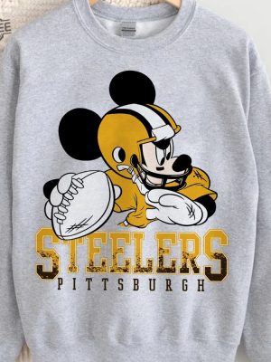 Custom Football Teams Vs Logo Inspired Mickey Mouse Sweatshirt Game Day Football Season Shirt Unique revetee 4