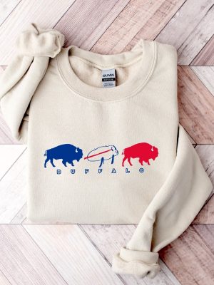 Buffalo Football Sweatshirt Mens Buffalo Sweatshirt Womens Buffalo Sweatshirt Buffalo Football Hoodie Football Fan Sport Sweatshirt Unique revetee 2