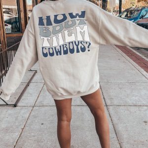 Dallas Sweatshirt Cowboys Fan Crewneck Sweatshirt Womens Dallas Shirt Distressed Dallas Sweatshirt Cowboys Gift Dallas Texas Unique revetee 3 1
