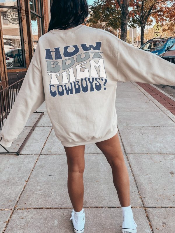 Dallas Sweatshirt Cowboys Fan Crewneck Sweatshirt Womens Dallas Shirt Distressed Dallas Sweatshirt Cowboys Gift Dallas Texas Unique revetee 3 1