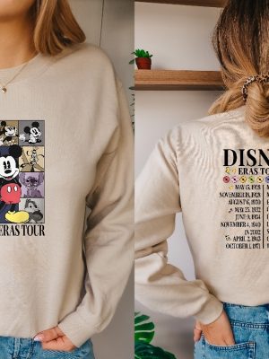 Vintage Disneyland Eras Tour Mickey Mouse Shirt Mickey And Friends Shirt Retro Walt Disneyworld Disney Eras Tour Mickey Eras Tour Tee Unique revetee 2