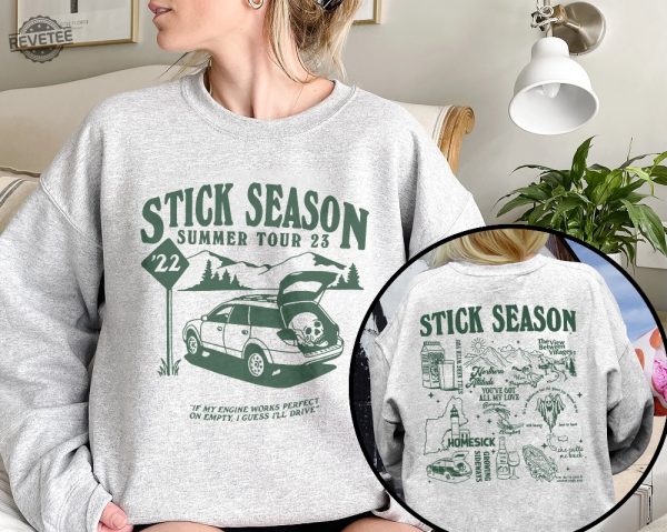 Vintage Stick Season Tour 2023 Sweatshirt Kahan Stick Season Tour 2023 Kahan Folk Pop Music Country Music Shirt Kahan Sweatshirt Unique revetee 1 1