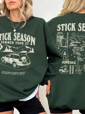 Vintage Stick Season Tour 2023 Sweatshirt Kahan Stick Season Tour 2023 Kahan Folk Pop Music Country Music Shirt Kahan Sweatshirt Unique revetee 2 1