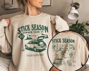 Vintage Stick Season Tour 2023 Sweatshirt Kahan Stick Season Tour 2023 Kahan Folk Pop Music Country Music Shirt Kahan Sweatshirt Unique revetee 5