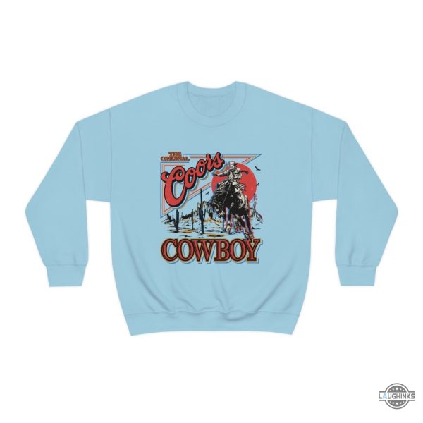 coors hoodie sweatshirt tshirt mens womens kids western coors and cattle shirts the original coors cowboy graphic tee laughinks 1