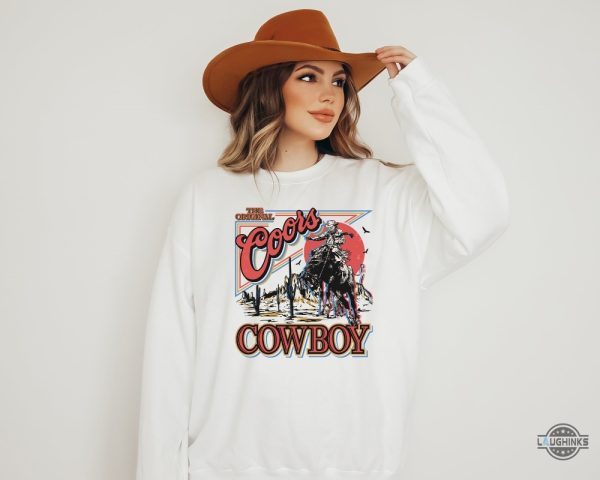 coors hoodie sweatshirt tshirt mens womens kids western coors and cattle shirts the original coors cowboy graphic tee laughinks 5