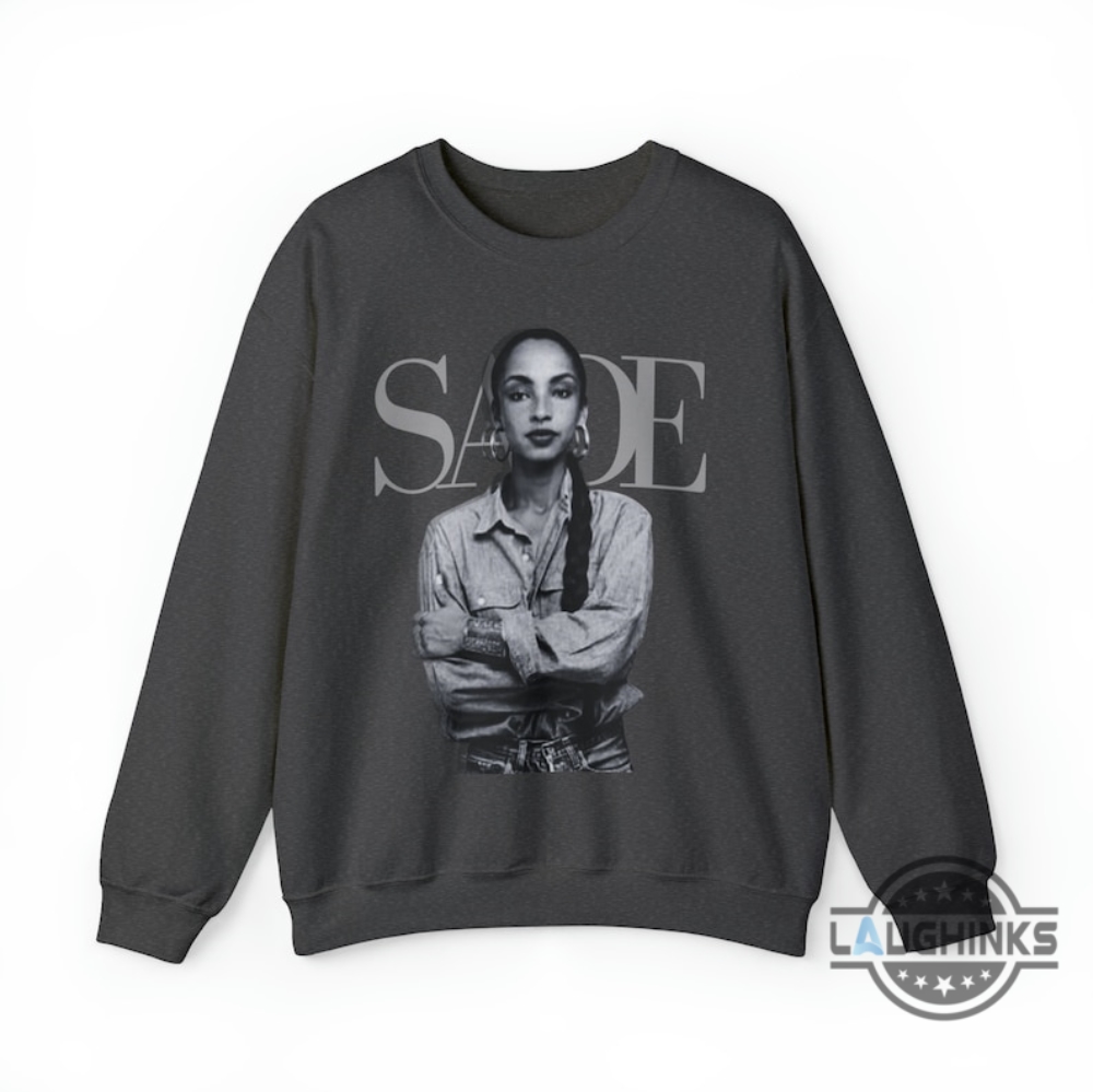 Sade Tshirt Sweatshirt Hoodie Mens Womens Sade Crewneck Shirts 80S Pop Vintage Tee Retro Music Gift For Her Vogue Fashionista Style