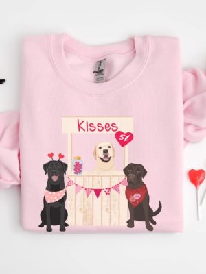 Labrador Retriever Valentines Day Sweatshirt Labrador Retriever Labrador Mom Labrador Retriever Labrador Retriever Gift Labrador Gifts Unique revetee 2