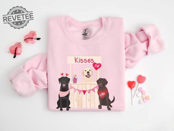 Labrador Retriever Valentines Day Sweatshirt Labrador Retriever Labrador Mom Labrador Retriever Labrador Retriever Gift Labrador Gifts Unique revetee 2