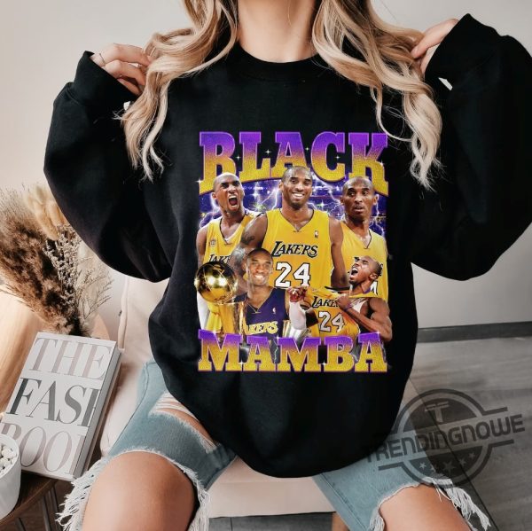 Kobe Bryant Shirt Kobe Fan Shirt Black Mamba Fan Shirt Sweatshirt Hoodie Gift Of Mamba Shirt trendingnowe 1