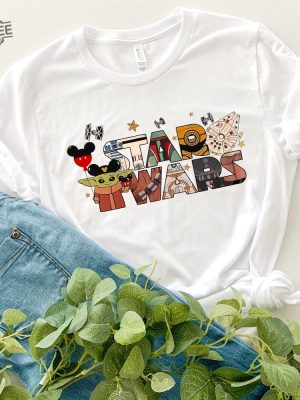 Star Wars Shirt Star Wars Disney Shirt Star Wars T Shirt Disney Man Shirt Disney Star Wars Shirt Disney Trip Shirts Disneyland Tee Unique revetee 3