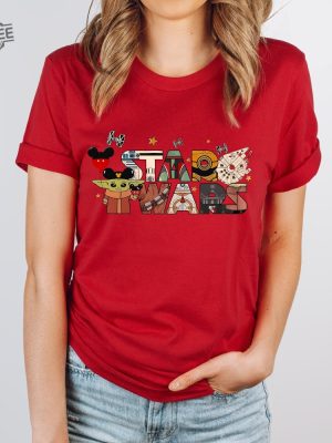 Retro Mickey And Friends Shirts Womens Disney Shirt Retro Disney Shirt Women Disneyworld Shirt Family Vacation Shirt Disney Family 2023 Unique revetee 3