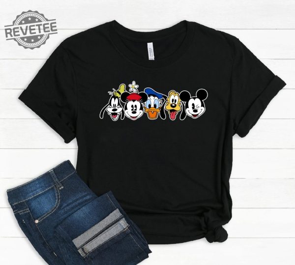 Retro Disneyworld Shirts Mickey And Friends Mickey And Co Disney Squad Shirt Retro Disney Shirt Disney Friends Disney World Shirt Unique revetee 2