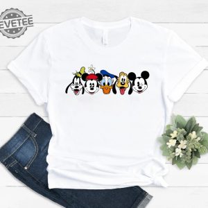Retro Disneyworld Shirts Mickey And Friends Mickey And Co Disney Squad Shirt Retro Disney Shirt Disney Friends Disney World Shirt Unique revetee 3