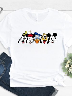 Retro Disneyworld Shirts Mickey And Friends Mickey And Co Disney Squad Shirt Retro Disney Shirt Disney Friends Disney World Shirt Unique revetee 3