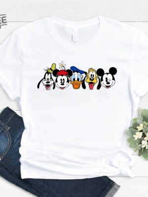 Retro Disneyworld Shirts Mickey And Friends Mickey And Co Disney Squad Shirt Retro Disney Shirt Disney Friends Disney World Shirt Unique revetee 4