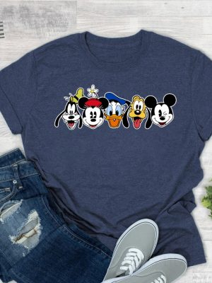 Retro Disneyworld Shirts Mickey And Friends Mickey And Co Disney Squad Shirt Retro Disney Shirt Disney Friends Disney World Shirt Unique revetee 5