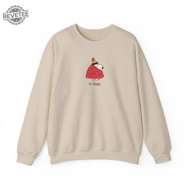 Unisex Lil Snoopy Crewneck Sweatshirt Unique revetee 1