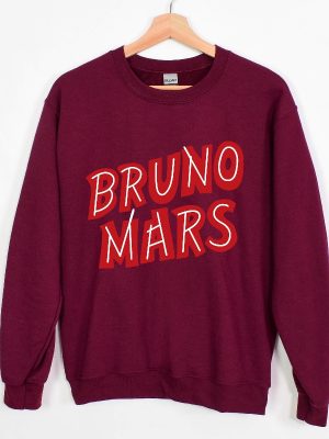 Bruno Mars Tour Shirt Music Concert Memorabilia Pop Music Lover Tee Gift For Bruno Mars Fan Pop Music Fan Unique revetee 5