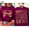 Paramore Doodle Art Sweatshirt Paramore Album Lyrics Merch Hoodie Hayley Shirt Williams Fan Tee Music Tour 2023 Unique revetee 5 1