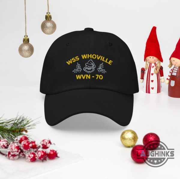 wss whoville hat vvn 70 ron horward classic baseball embroidered caps jim carrey the grinch inspired christmas dad hats laughinks 2