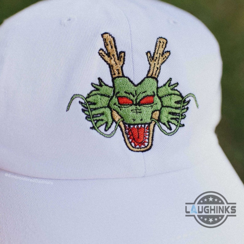 Dragon Ball Hat Shenron Embroidered Dad Hat Shenron Embroidery Classic Baseball Cap Vintage Gift For 90S Anime Lovers