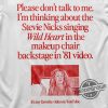 Im Thinking About The Stevie Nicks Singing Wild Heart Backstage Video Shirt trendingnowe 1
