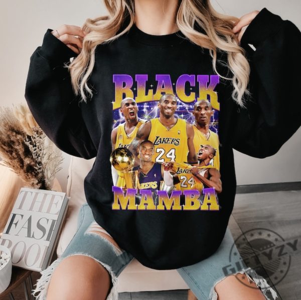 Kobe Bryant Shirt Kobe Fan Sweatshirt Black Mamba Fan Unisex Tshirt Trendy Hoodie Gift Of Mamba Shirt giftyzy 2