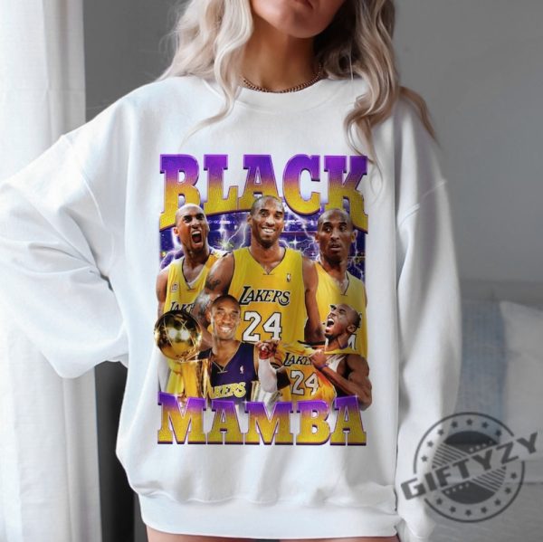 Kobe Bryant Shirt Kobe Fan Sweatshirt Black Mamba Fan Unisex Tshirt Trendy Hoodie Gift Of Mamba Shirt giftyzy 4