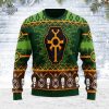 warhammer necron iconic ugly christmas sweater all over printed artificial wool sweatshirt mens womens funny xmas gift laughinks 1